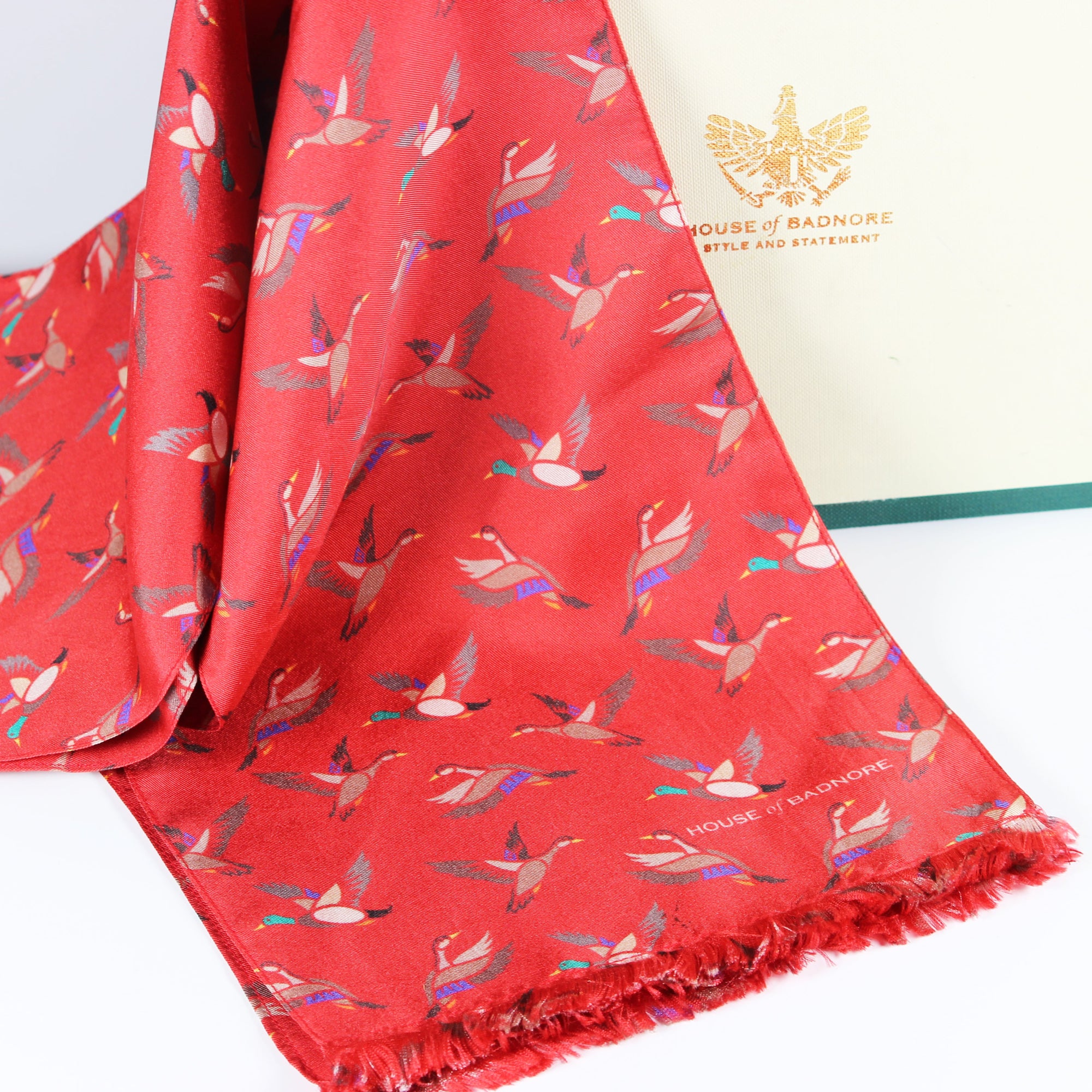 Flights of Fancy Ascot Scarf