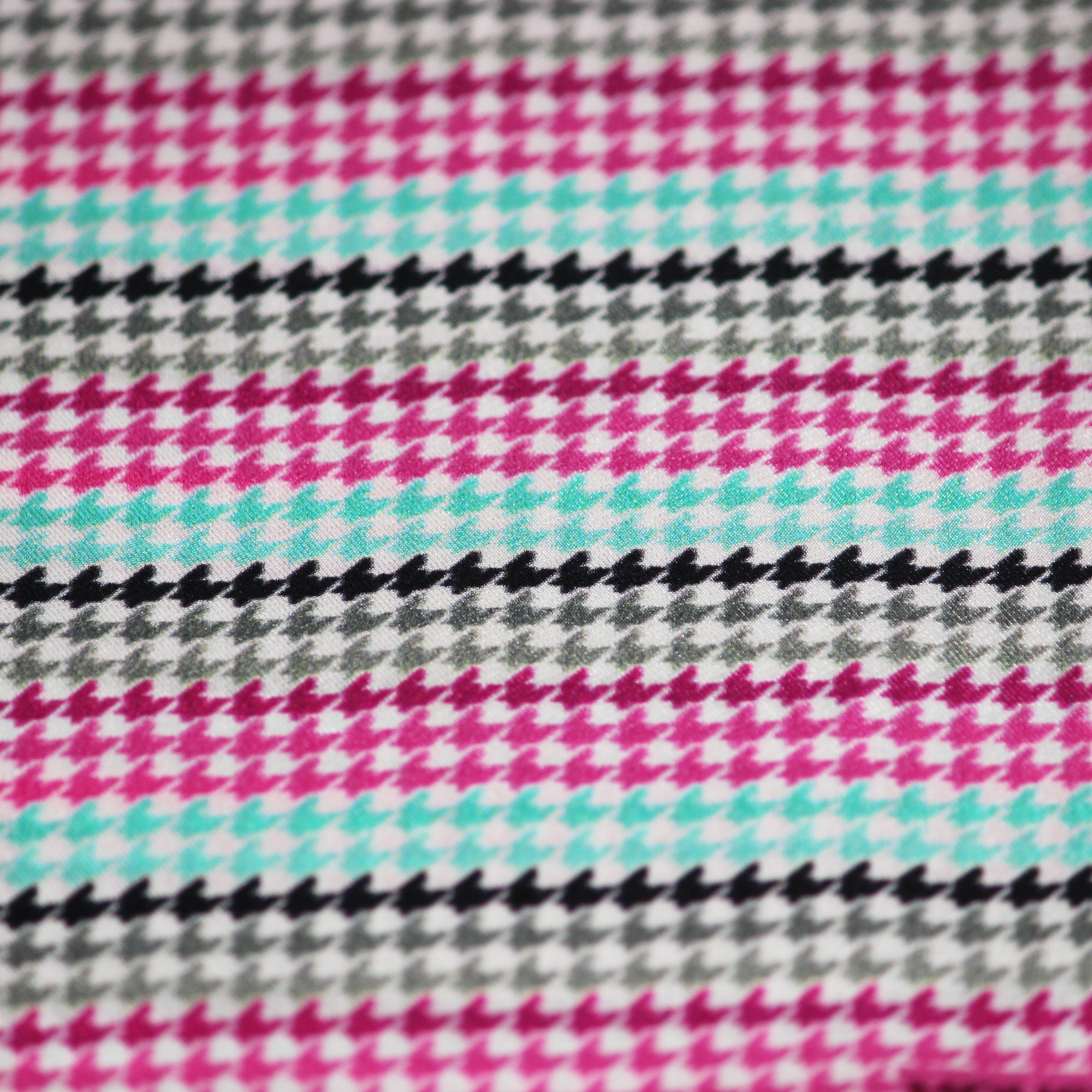 Houndstooth Pocket Square