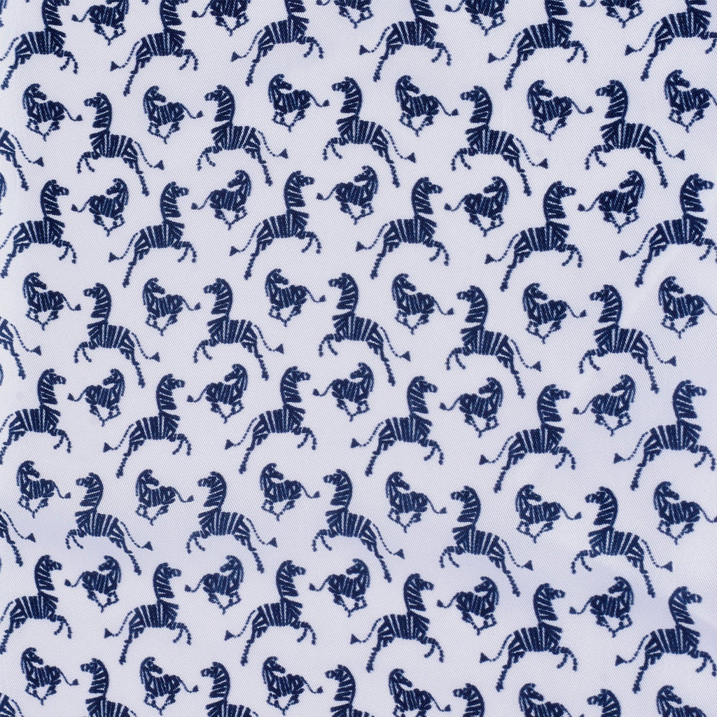Zebra Pocket Square
